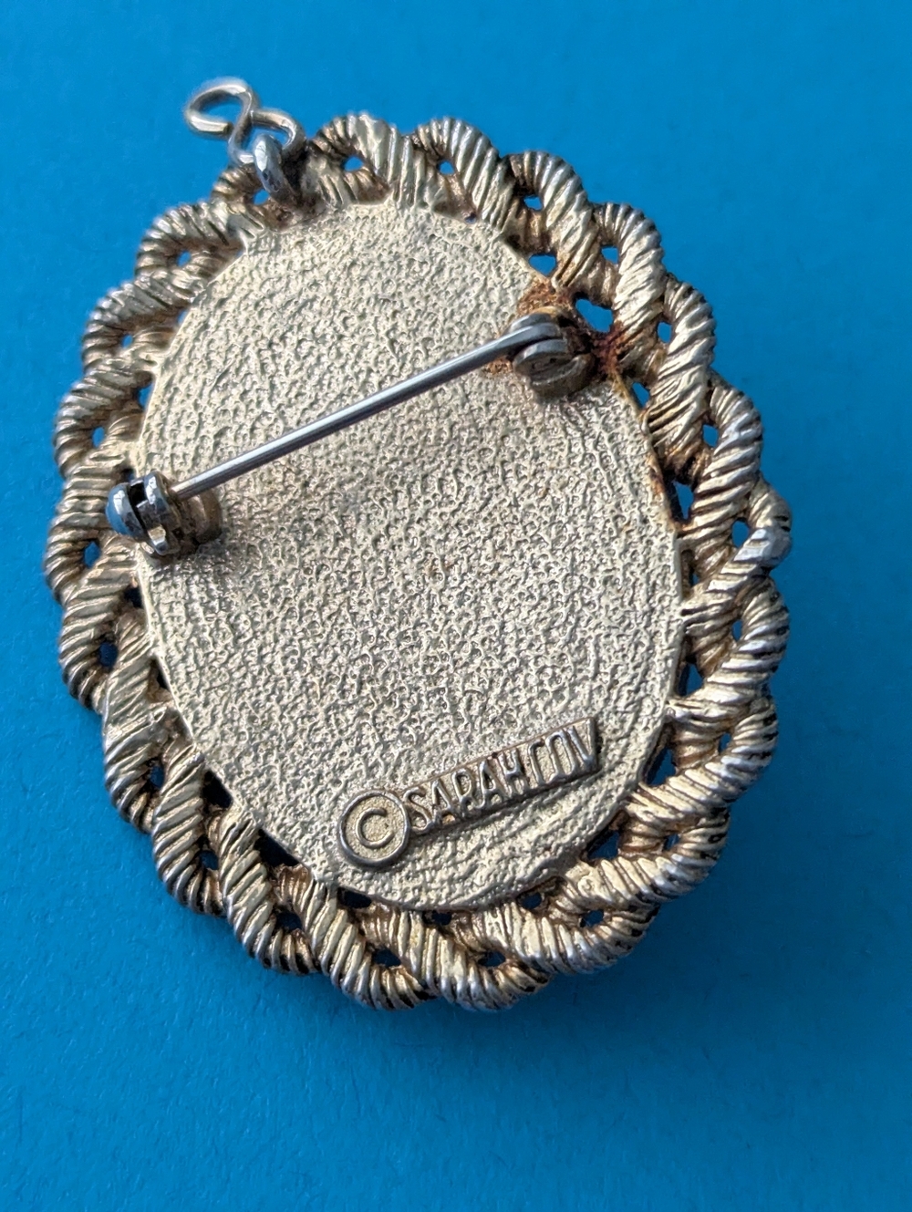 Vintage Sarah Coventry "Old Vienna" Brooch/Pendant, Earrings & Ring! - Picture 3 of 8